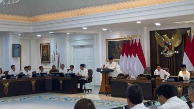 Prabowo Kumpul dengan Menteri, Bahas Pangan dan Diskon Tarif