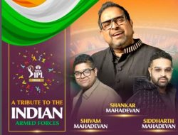 IPL Final: Shankar Mahadevan Honors Indian Armed Forces With Sons at Closing Ceremony