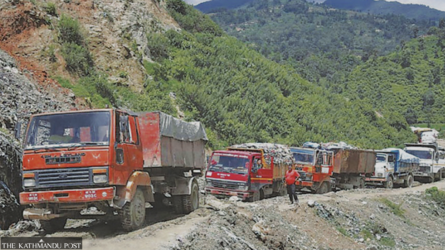 As Monsoon Begins, KMC Hurries to Repair Roads to Landfill Site