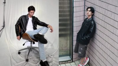 7 Inspirasi Styling Jaket Leather dari Aktor Bright Vachirawit: Gaya Rebel yang Mewah!