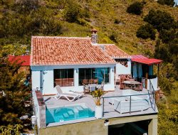 Charming Sea-View Country Estate with Pool in Málaga—Only €260K! Charming Sea-View Country Estate with Pool in Málaga—Only €260K!