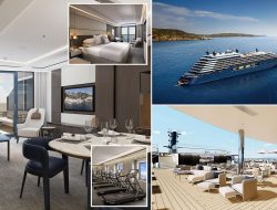 Explore the Opulent 794ft Superyacht ‘Sea Hotel,’ Boasting Five Restaurants and a Mini-Marina, as It Sets Sail for Its Maiden Voyage Explore the Opulent 794ft Superyacht ‘Sea Hotel,’ Boasting Five Restaurants and a Mini-Marina, as It Sets Sail for Its Maiden Voyage