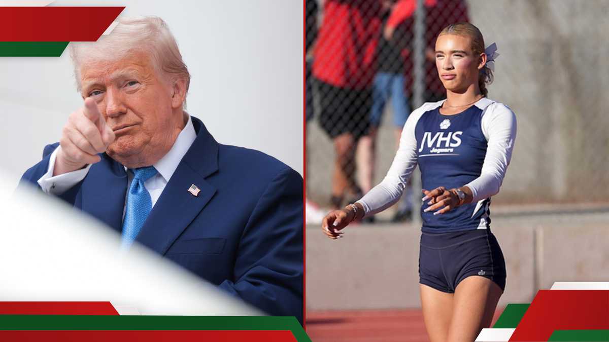 Trump Threatens Fines Over Trans Athletes in Girls’ Sports