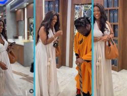 Bishop Ajagurajah’s Joyful Encounter With Jackie Appiah at Automobile Museum Opening Bishop Ajagurajah’s Joyful Encounter With Jackie Appiah at Automobile Museum Opening