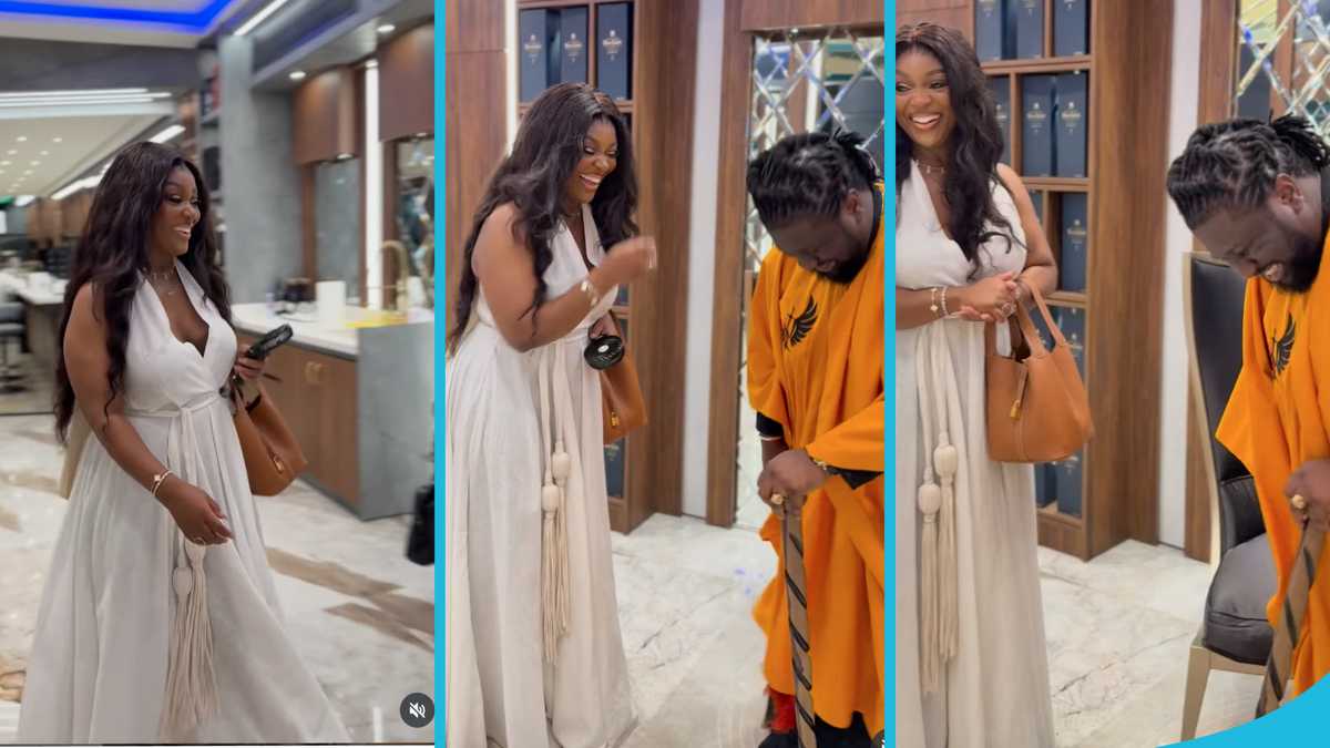 Bishop Ajagurajah’s Joyful Encounter With Jackie Appiah at Automobile Museum Opening