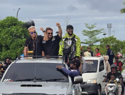 Daud Yordan Luncurkan Kejurda Tinju Papua Barat Daya 2025, Rekor Konvoi Terbanyak di Indonesia pecah