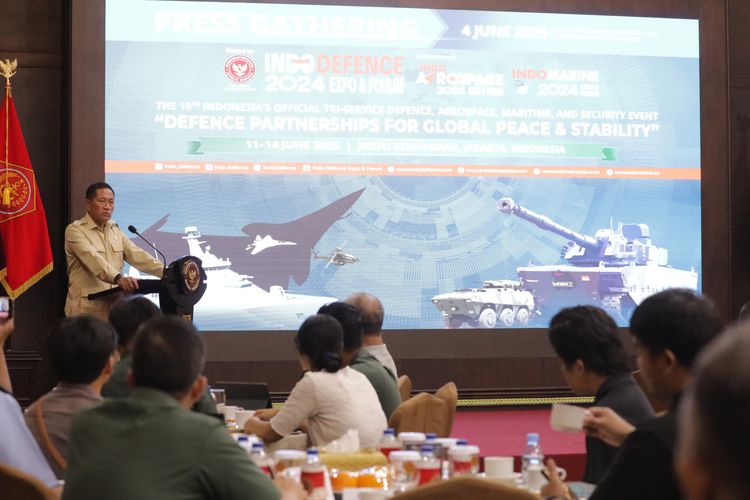 Kementerian Pertahanan Gelar Indo Defence 2024, Presiden Prabowo Subianto Pasti Hadir di Jakarta