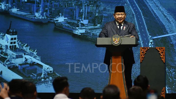 Prabowo Dorong Pemprov DKI Untuk Berkontribusi dalam Proyek Tanggul Laut Pantai Utara Jawa