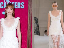 Leighton Meester Steals the Show in a Jellyfish-Inspired Dress at ‘The Buccaneers’ Season Two Photo Call