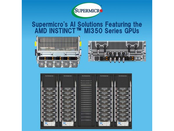 Supermicro Unveils High-Performance Liquid-Cooled and Air-Cooled AI Solutions with AMD Instinct™ MI350 GPUs