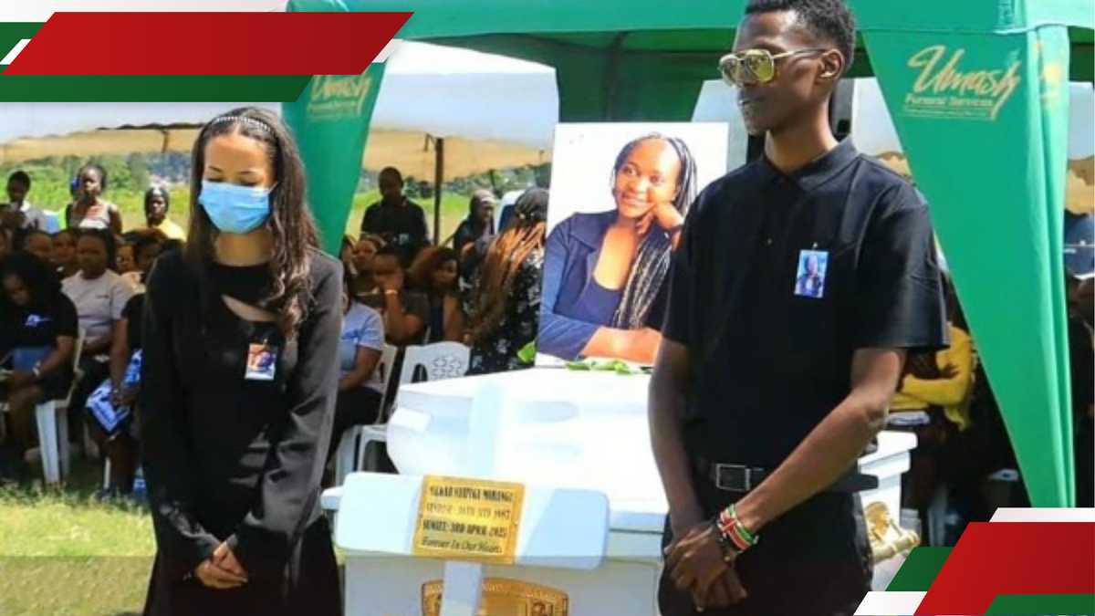 Milly’s Kids: Heartbreaking Photos of TikToker’s Children Posed Next to Mom’s Casket