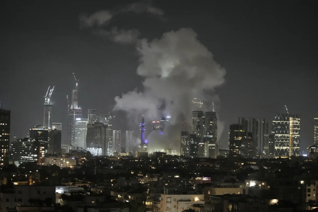 Israel Hit by Wave of Iranian Ballistic Missiles in Retaliatory Strike