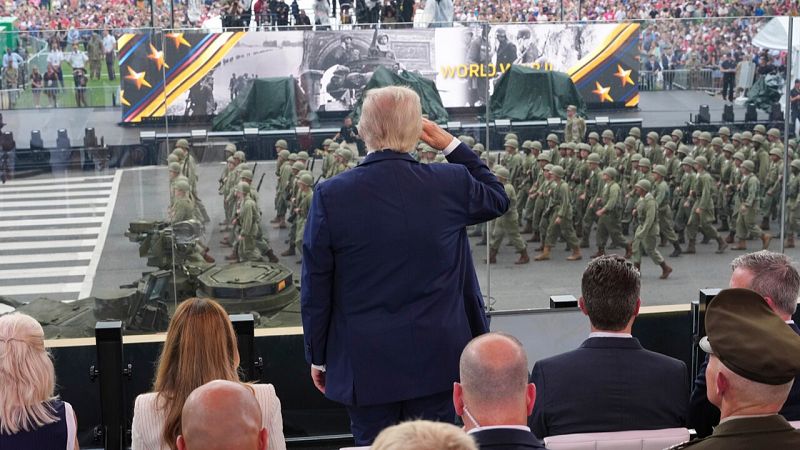 Trump Celebrates U.S. Army Anniversary with Military Parade as “No Kings” Protests Sweep the Nation