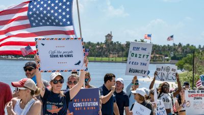 ‘No Kings’ Protests: Ex-Trump Associate Lev Parnas Celebrates Freedom at Rally