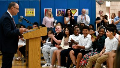 Worcester Superintendent Returns Home to Celebrate Graduation at Quinsigamond Elementary School