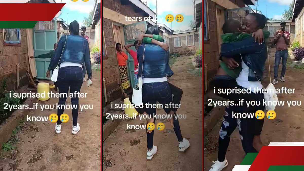Nairobi Mom Reunites with Kids After 2 Years as Overseas Nanny: “It Was Not Easy”