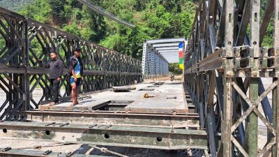 Bailey Bridges Emerge in Larcha and Bagmati: Restoring Vital Road Links