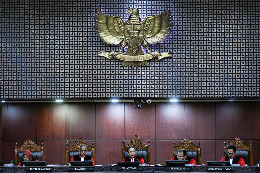 MK Tolak 5 Gugatan Mahasiswa Tentang Uji Materi UU TNI
