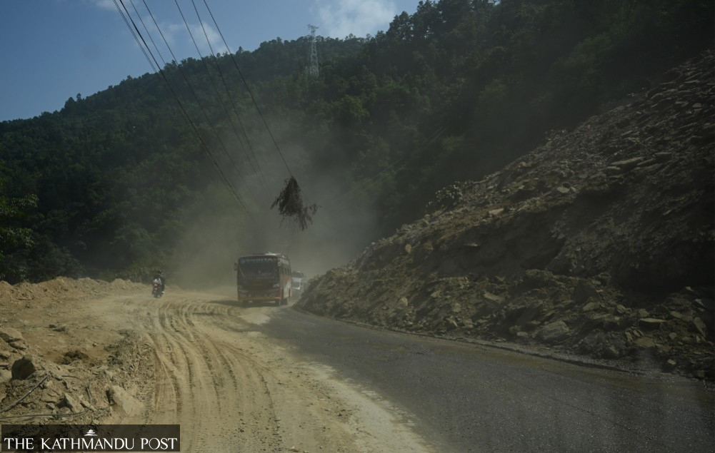 Nagdhunga-Naubise Road Closure Extended: Partial Access Restricted for Five More Days