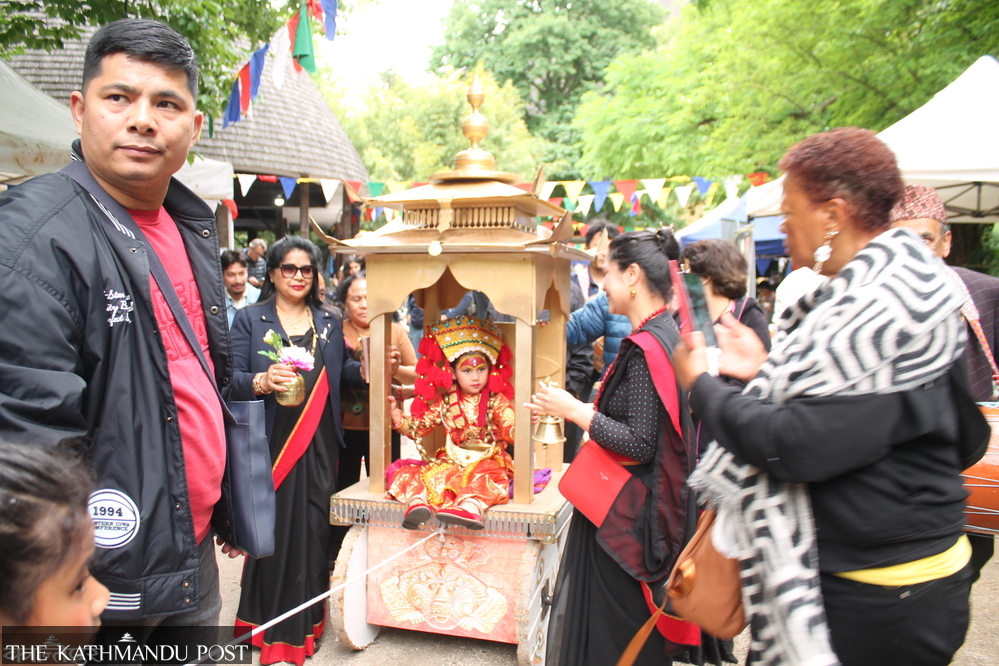 Nepali Fair in Paris: Kumari Chariot and Traditional Cuisine Light Up the City