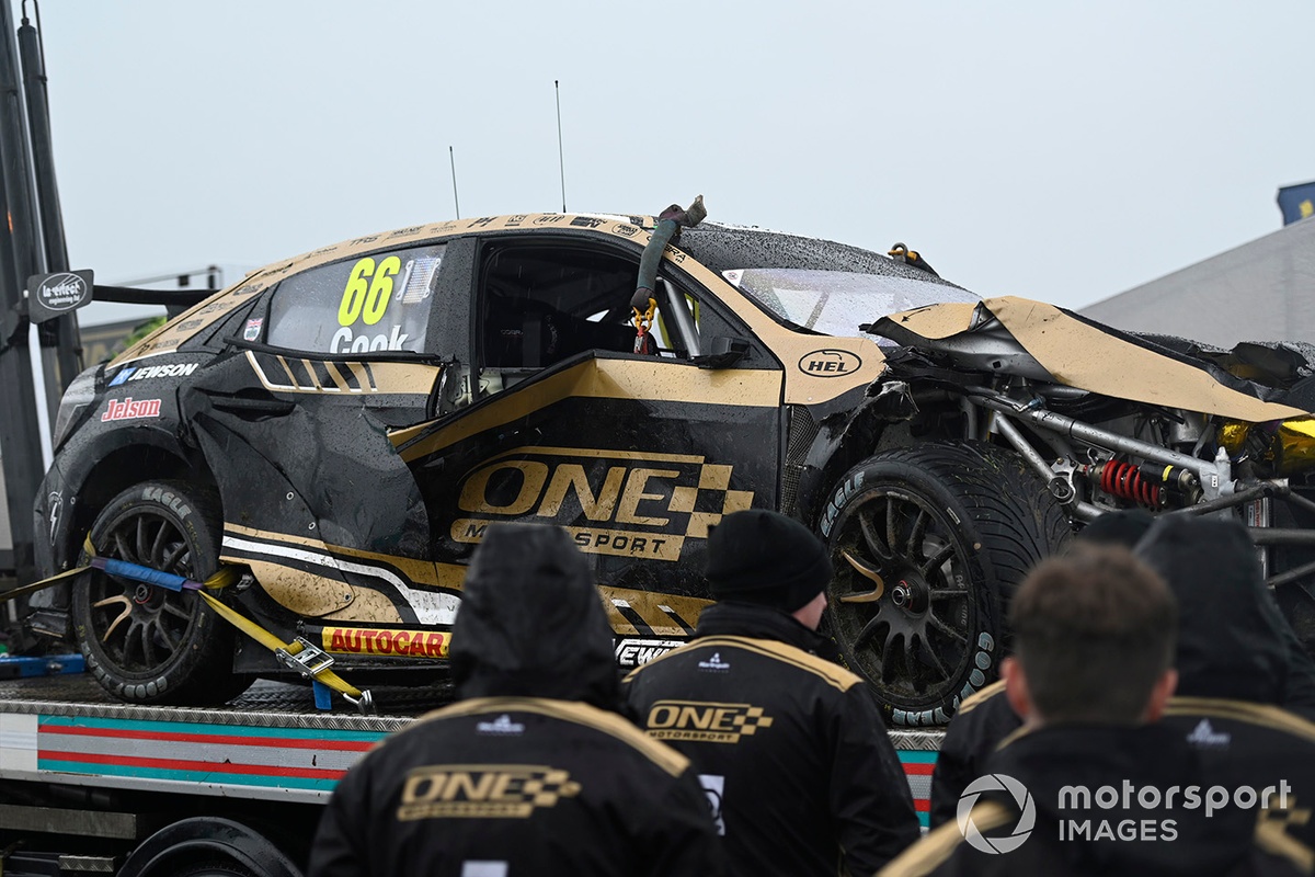 Hospital Greenlights Cook for Race After Major Shunt at Thruxton