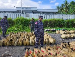 TNI AL Musnahkan Kapal Filipina Muat Ayam Ras dan Minuman Beralkohol Illegally Nilai Rp 2,2 Miliar TNI AL Musnahkan Kapal Filipina Muat Ayam Ras dan Minuman Beralkohol Illegally Nilai Rp 2,2 Miliar