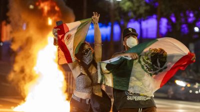 LA Protests Update: LAPD Allows “Less Lethal” Weapons as Highway 101 Shut Down