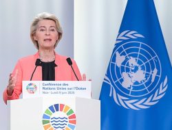 EU Chief von der Leyen Presents Ocean Protection Plan at UN Conference
