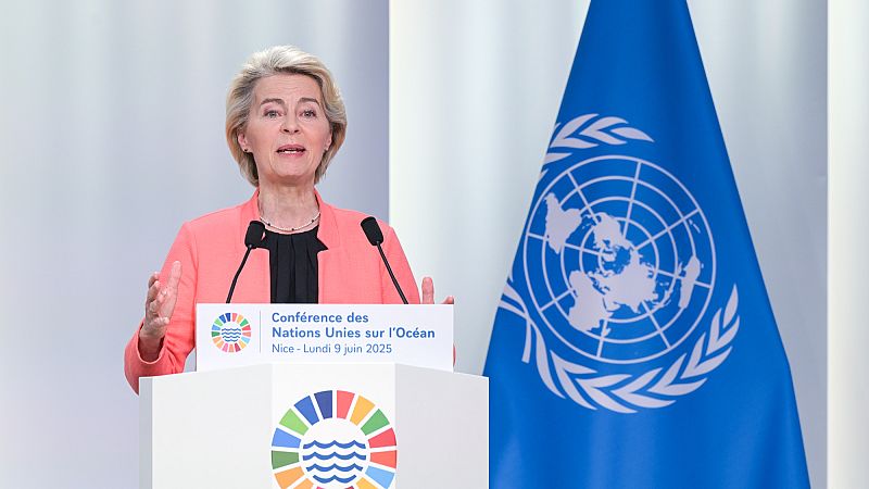 EU Chief von der Leyen Presents Ocean Protection Plan at UN Conference