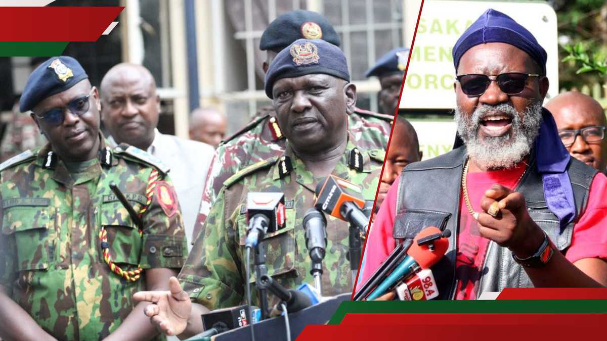 Wajackoyah Challenges DIG Lagat’s Presence at IG Kanja’s Presser, Demands Suspension