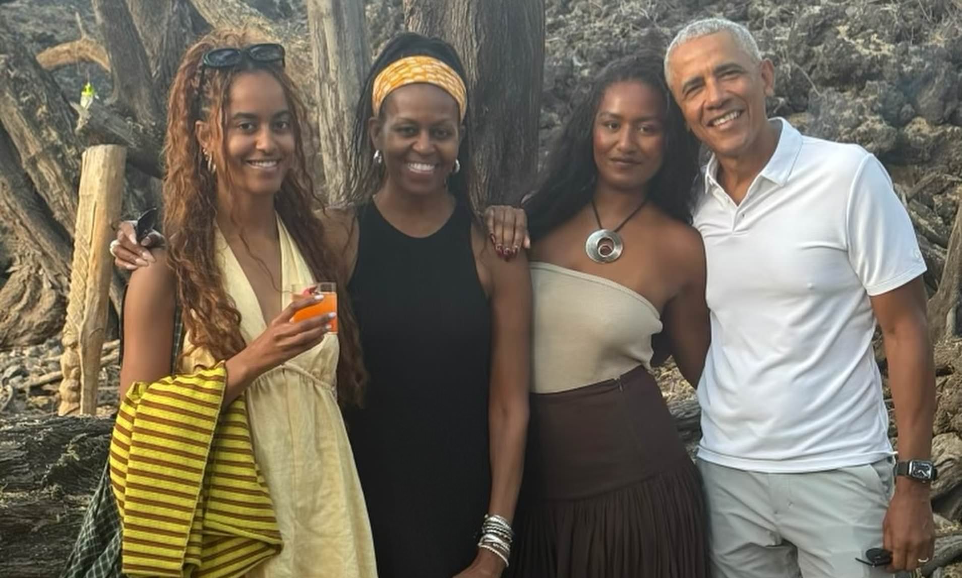 Obama Family Unity: Barack and Michelle Navigate Rumors and Change with Daughters