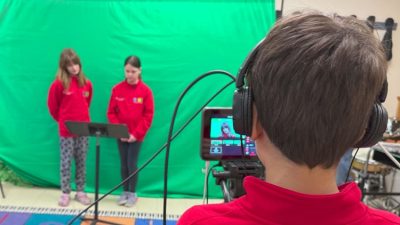 Bristol’s Young Innovators: 5th-Graders Master TV Newscast Production