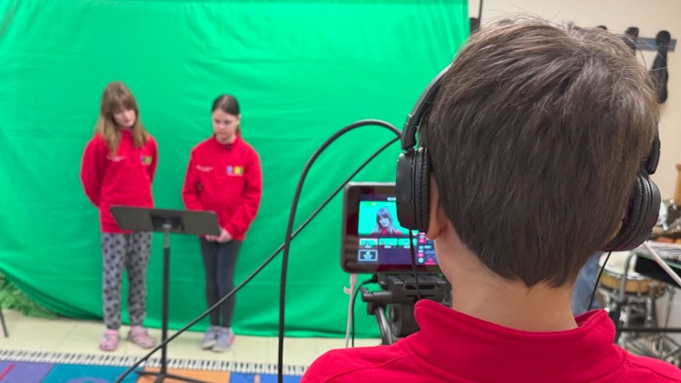 Bristol’s Young Innovators: 5th-Graders Master TV Newscast Production