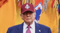 ‘Dystopian Disco King Trump Criticized for ‘Bizarre’ Military Speech’