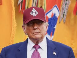 ‘Dystopian Disco King Trump Criticized for ‘Bizarre’ Military Speech’
