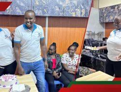 Eldoret Teacher Cheers Australia Skilled Visa Approval With Family, Cuts Cake