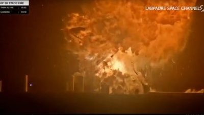 WATCH: SpaceX Rocket Explosion During Test—No Injuries Reported