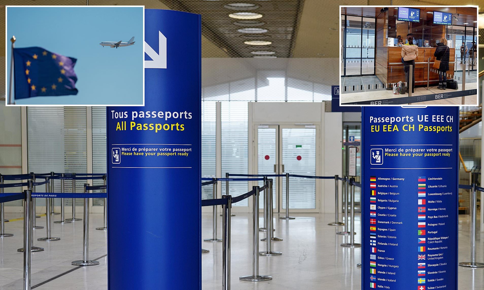 British Travelers to Face Soaring Costs for European Getaways Under New EU Policy
