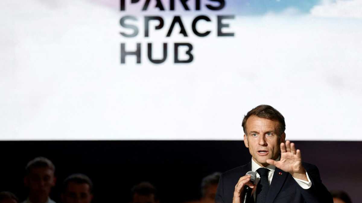 Macron Urges Europe to Reclaim Its Status as a Space Power