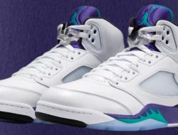 Nike Unveils Hornets-Inspired Jordan 5 Grape Nike Unveils Hornets-Inspired Jordan 5 Grape