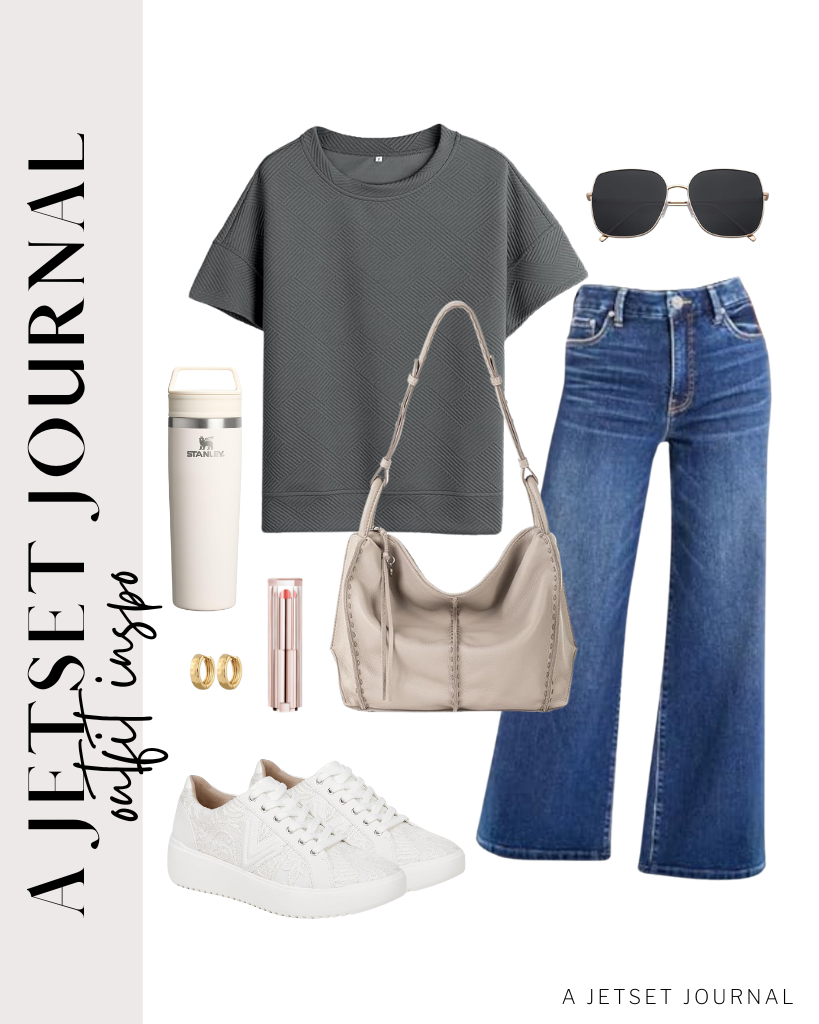 Five Fresh Outfits: Stylish Jeans and Cozy Tees for Instant Chic