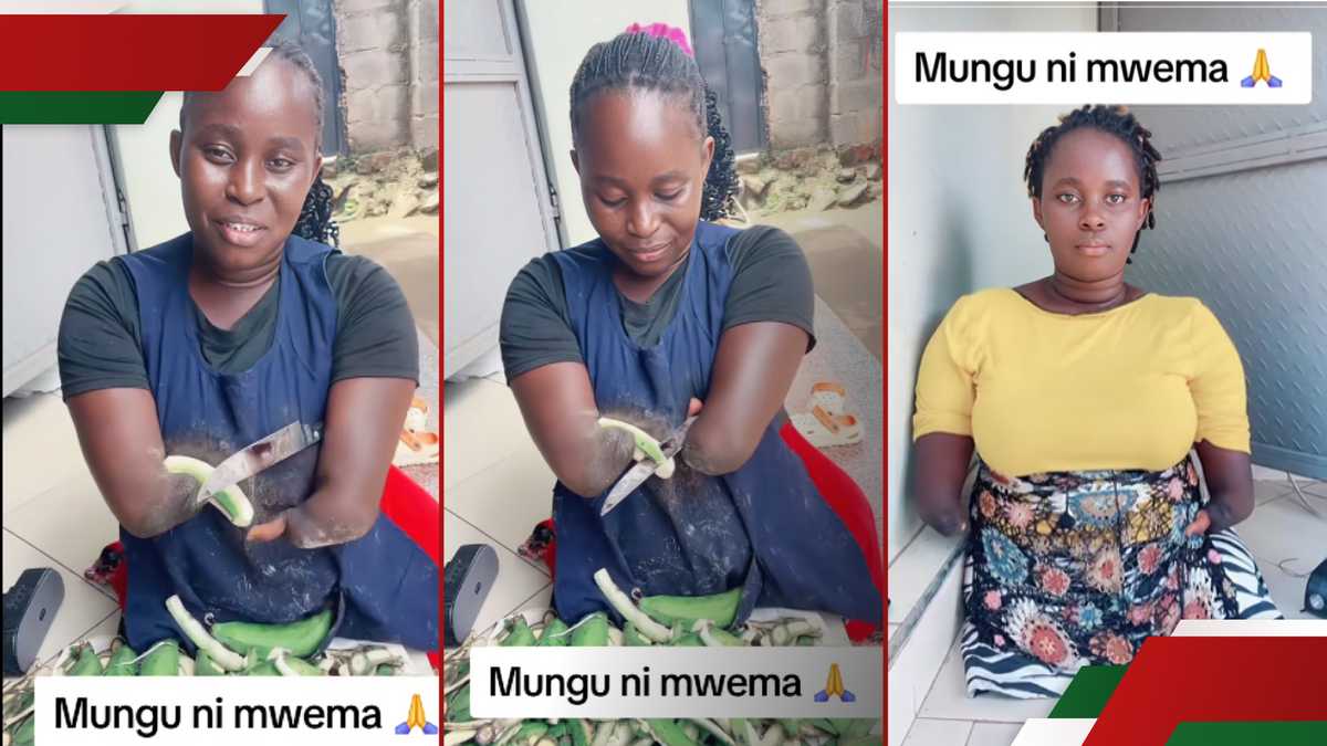 TikTok Sensation: Woman With Amputated Hands Warms Hearts by Peeling Bananas: “God Bless You”