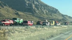 Wildfire Engulfs I-80 as Dangerous Winds and Low Humidity Fuel Blaze