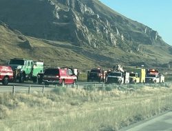 Wildfire Engulfs I-80 as Dangerous Winds and Low Humidity Fuel Blaze