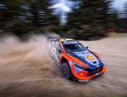Tanak Surges Ahead as Ogier Trails; Rovanperä Retires at WRC Acropolis Rally Tanak Surges Ahead as Ogier Trails; Rovanperä Retires at WRC Acropolis Rally