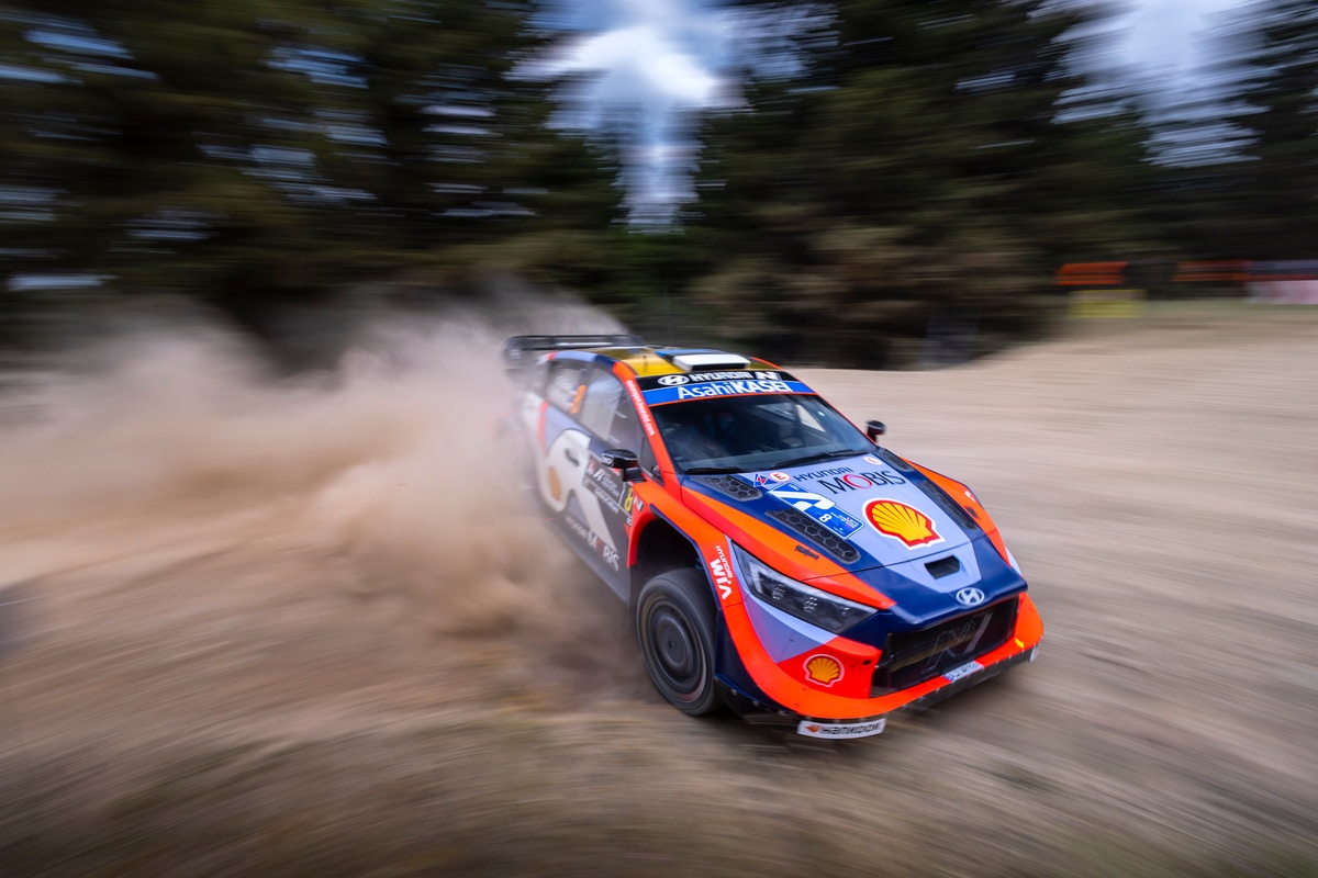 Tanak Surges Ahead as Ogier Trails; Rovanperä Retires at WRC Acropolis Rally