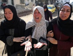 **Israeli Strikes in Gaza Kill at Least 81, Hamas Health Ministry Reports**
