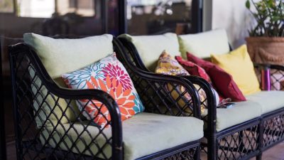 How to Banish Pesky Mildew Stains from Your Outdoor Furniture Cushions