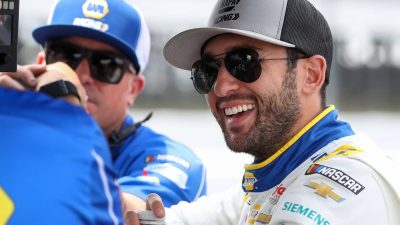 NASCAR Showdown in Atlanta: Chase Elliott Glows as Brad Keselowski Suffers Heartbreaking Last-Lap Loss