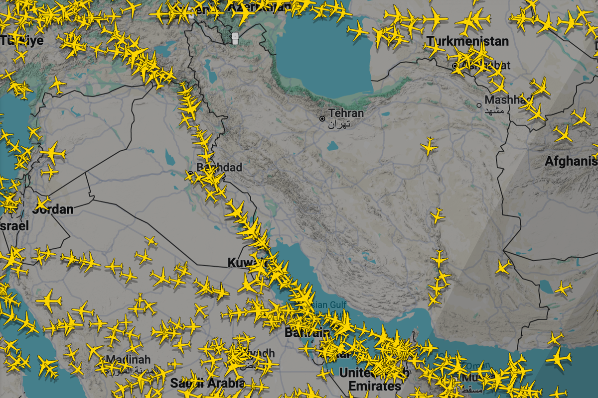 Rerouting Reality: How Middle East Conflicts Redrew the Skies Above the UK